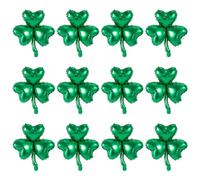 12pz Palloncini di San Patrizio, Palloncini Trifoglio Grande Verde Palloncini Irlandesi Portafortuna Trifoglio Palloncino per la Festa di San Patrizio Compleanno Decorazioni Festival Irlandese