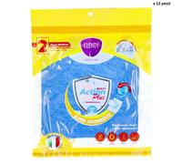 12pz Panno multi superficie Clendy Multi Action Plus super assorbente no aloni