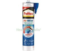 12PZ PATTEX BAGNO SANO RE NEW BIANCO CARTUCCIA 280 ML.: