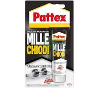 12PZ PATTEX MILLECHIODI TRASPARENTE BLISTER GR 40: