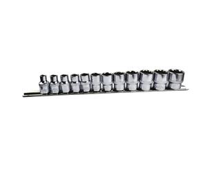 12pz Prese Imperial SAE AF 1/4" - 7/8" 12 punti su rotaia poco profonde 3/8" ...
