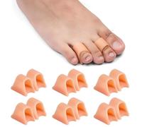 12pz Raddrizzatore Dita Martello, Correttore Dita Piedi Raddrizzatore Alluce Valgo Correttore Dita Piedi Stecca Dita Martello Raddrizzatore Dita Piedi Storte per Artiglio Alluce Valgo (M)