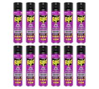 12pz RAID MULTI-INSETTO insetticida contro insetti volanti e striscianti 400ml