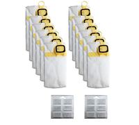 12PZ Sacchetto per La Polvere Efficiente Sostituire per Aspirapolvere Vorwe4162 [EEK: A]