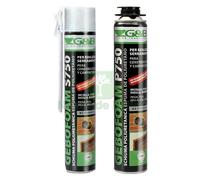 12PZ SCHIUMA POLIURETANICA 'GEBOFOAM' ML 750 TIPO S MANUALE: