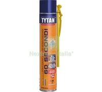 12PZ SCHIUMA POLIURETANICA UNIVERSALE 60 SECONDI TYTAN MANUALE ML 750: