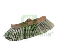 12PZ SCOPA DOMESTICA PAVONE IN LEGNO CM.34X8X12H.: