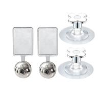 12Pz Sollevatore Copriwater Adesivo in ABS PVC Per Bagno