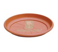12PZ SOTTOVASO TONDO ERICA ICS PP TERRACOTTA X VASO CM 46: