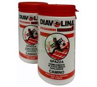 12PZ SPAZZA CAMINO CARBONE LEGNA DIAVOLINA 15000: