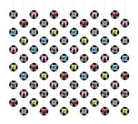 12pz Striscioni per Dischi in Vinile, Retrò Anni '50/'70/'80 Decorazioni per Feste Musicali Pre-Infilate Ghirlanda Ritagliata per Dischi Decorazioni per Feste Rock And Roll Stelle Filanti