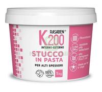 12PZ STUCCO PASTA INTERNO ESTERNO K200 K2 RASABEN KG 1 ALTI SPESSORI: