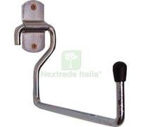 12PZ SUPPORTO A GANCIO SINGOLO 304 MINUTEX ACCIAIO ZINCATO CM 16X10: