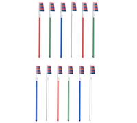 12pz Tau-Marin Spazzolino da denti setole dure colori misti - duro