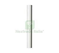 12PZ TUBO PER STUFA A LEGNA PORCELLANATO CLASSIC COL. BIANCO Ï CM. 12X 50: