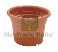 12PZ VASO CILINDRO DAHLIA Ø CM.30X21H.: