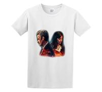 12Th Doctor And Clara Back To Back T-Shirt White Mens Tee Unisex Shirt L