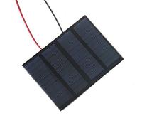 12V 1.5 W Mini Pannello Solare A Piccole Celle Modulo Epoxy Charger Con Filo Di Saldatura
