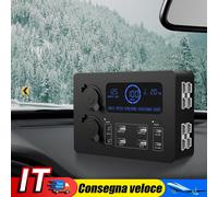 12V 100W LCD Display Mini Power Box with Accessories for RVs SUVs Boats Cars IT