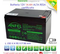 12V 14AH Batteria Piombo Gel AGM VRLA ricambio 10AH 12AH 15AH USV RICARICABILE