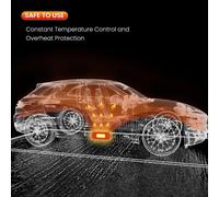 12V 1KW-5KW New Diesel Air Heater Thermostat w/LCD switch +Remote Controller