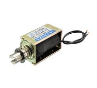 12V 2.5A 55N 10mm Tipo pressione intelaiatura aperta movimento lineare solenoide