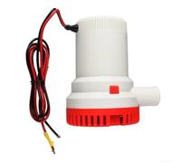 12V 2000GPH Pompa di sentina a immersione per barche con alloggiamento in ABS e albero in acciaio inox, pompa dell'acqua ad alte prestazioni per acqua dolce e salata, ideale per sanitari marini e