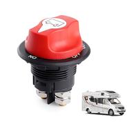 12V-24V 100A Interruttore di Disconnessione Della Batteria, Stacca Batteria, Interruttore Principale ON-OFF Impermeabile per Auto, Moto, Barca, Sezionatore Master per Marine e Off-Road