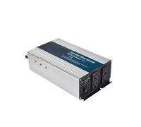 12V/24V 120V/220V 1500W SE Pure Sine Wave Inverter Lithium Battery 36V 48V DC to 110V 130V 230V 240V AC Off Grid Power Converter(24V,110-120V_USA)
