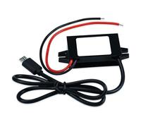 12V 24V 36V 48V a 5V Mini Micro USB C DC Step Down convertitore di potenza 12 Volt a 5 Volt DC Buck caricabatteria da auto connettore USBC (colore: Micro USB, dimensioni: DC 12V (8-23V))