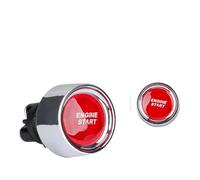 12V / 24V 50A Interruttore di arresto di avviamento del motore dell'auto Interruttore di avviamento a pulsante senza chiave LED con luce generale Interruttore Accensione Avviamento(RED)