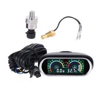 12v/24v Auto Temperatura Acqua Controllo Misuratore Olio Pressione Contagiri