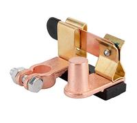 12V - 24V Battery Disconnect Switch, Top Post Blade Master Shut - Off for Car Truck RV Marine Boat, Brass Corrosion - Resistant Knife Switch with Vertical Mounting Screw