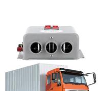12V 24V Car Heater Fan - Adjustable 3 Mode Heating Device, Portable Windshield Defroster, Compact Auto Warmer | Fast Heating Unit for Truck RV Garage Office Desk Tent Camping Indoor Outdoor Winter Cli