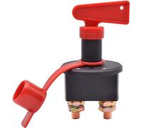 12V 24V DC Isolatore Batteria Scollegamento Cut Off Kill Switch Interruttore di Alimentazione Principale Rotary Key Switch 400A (Colore : 2)(2)