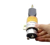 12V 24V Generatore Diesel Arresto Motore Elettrovalvola Interruttore Del Carburante for Tirare Spegnimento Elettronico Carburante Interruzione Interruttore Parti del Gruppo Elettrogeno(12V 2 PINS)
