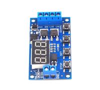 12V 24V LED Light Digital Delay Timing Relay Circuit Modulo Scheda di Controllo un Doppio Tubo Mos