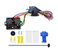 12V 24V Radiatore Elettrico Controllo Ventola Interruttore Kit Per Tutte le Auto