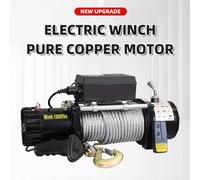 12V/24V verricello elettrico impermeabilizzazione auto montata piccola gru fuoristrada Automotive Self-Help paranco elettrico estrattore argano