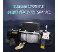 12V/24V verricello elettrico impermeabilizzazione verricello montato su auto piccola gru fuoristrada auto-aiuto paranco elettrico estrattore argano