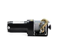 12V 24V2000lb-12000lb Verricello Elettrico Portatile Car Truck Auto Barge Trailer Estrattore For Utensili Manuali Fune In Acciaio Facile Da Usare(9500 lbs 24V)