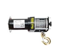 12V 24V2000lb-12000lb Verricello Elettrico Portatile Car Truck Auto Barge Trailer Estrattore For Utensili Manuali Fune In Acciaio Facile Da Usare(3000 lbs 12V)