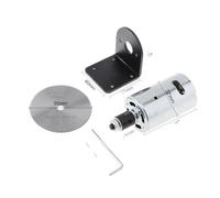 12V-36V 555 DC electronic starter Bench Drill Hand Drill Sanding Gadgets with Chuck and Mounting Bracket Lathe Press electronic starter Tools Set NWPNLXEA(Type-B 24V)