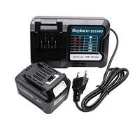 12V 4.0Ah BL1041B Batteria con Caricatore DC10WD per Makita 10,8V-12V Batteria BL1040B BL1020B BL1021B BL1015 BL1016 DF031D DF0331D TD110D JR103D JR105D HSS01D HP332D 197406-2