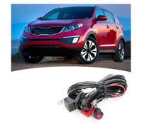 12V 40A Interruttore relè luce di lavoro per auto Interruttore on/off impermeabile Barra luminosa Cablaggio Kit cablaggio Telaio compatibile per camion auto barca