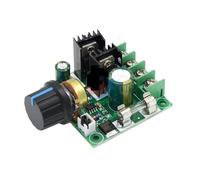 12V-40V 32V 10A Auto PWM DC Motor Speed Controller Regulator Governor with Knob Switch Volt Regulator Dimmer 400W Board Module