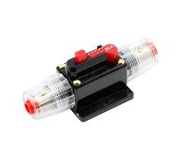 12V - 48V Car Truck Circuit Breaker Self-recovery 20A 30A 40A 50A 60A 80A 100A 125A 150A Auto Audio Fuse Holder Power Insurance MQXFCZUX(60A)