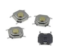 12V 5.2 * 5.2 * 1.5mm 12V 0.5A 4 Spille SMT Interruttore di Pulsante In Metallo Tattile Micro Tatto Touch interruttore di Rame Interruttore 4x4x1.5(50PCS)