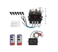 12v 500a Hd Contactor Winch Control Solenoid Twin Wireless Remote Suit Recovery