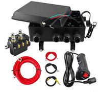 12V 500A Verricello per relè con scatola di controllo, telecomando per protezione elettromagnetica, impermeabile per 8000-20000 lbs verricelli fuoristrada